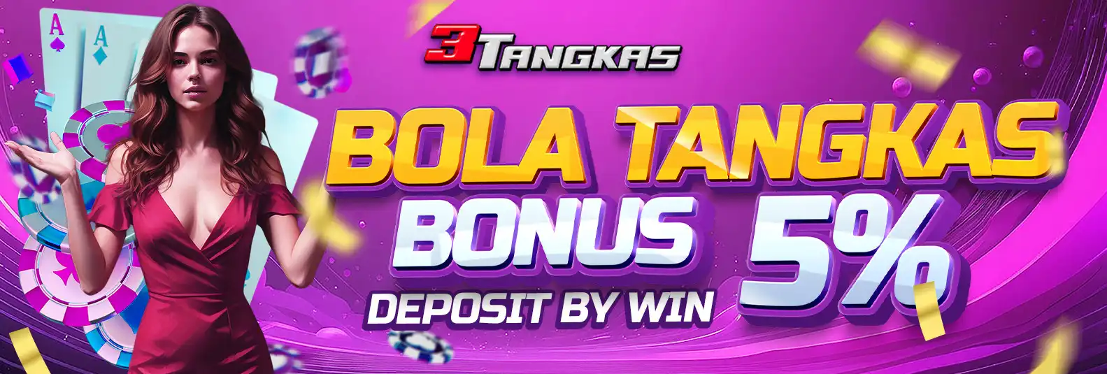 BONUS DEPOSIT 5 % BOLA TANGKAS BY WINNING