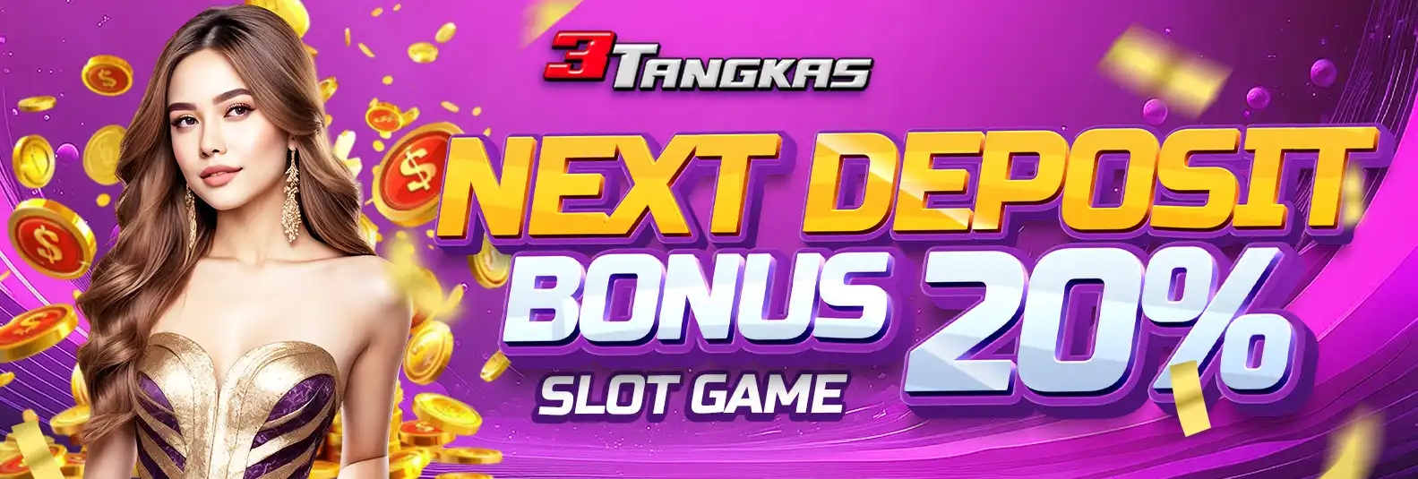 BONUS DEPOSIT 20% SLOT